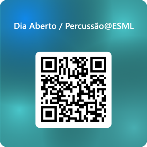 QRCode para Dia Aberto PercussãoESML